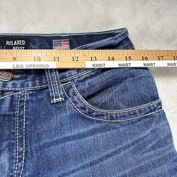 Ariat FR Jeans Mens 30x30 Flame Resistant M4 Relaxed Boot-Lot Of 2-"Read" - Picture 6 of 16